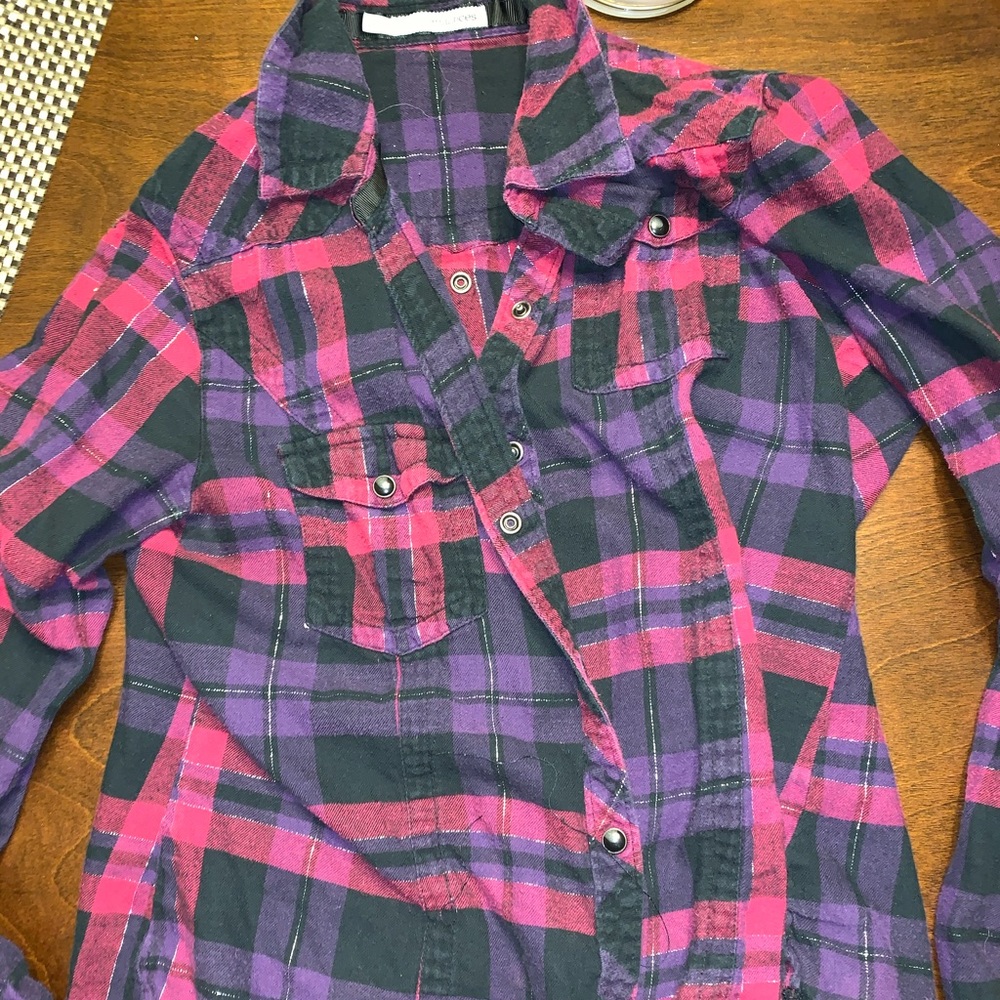 Soft long sleeve flannel